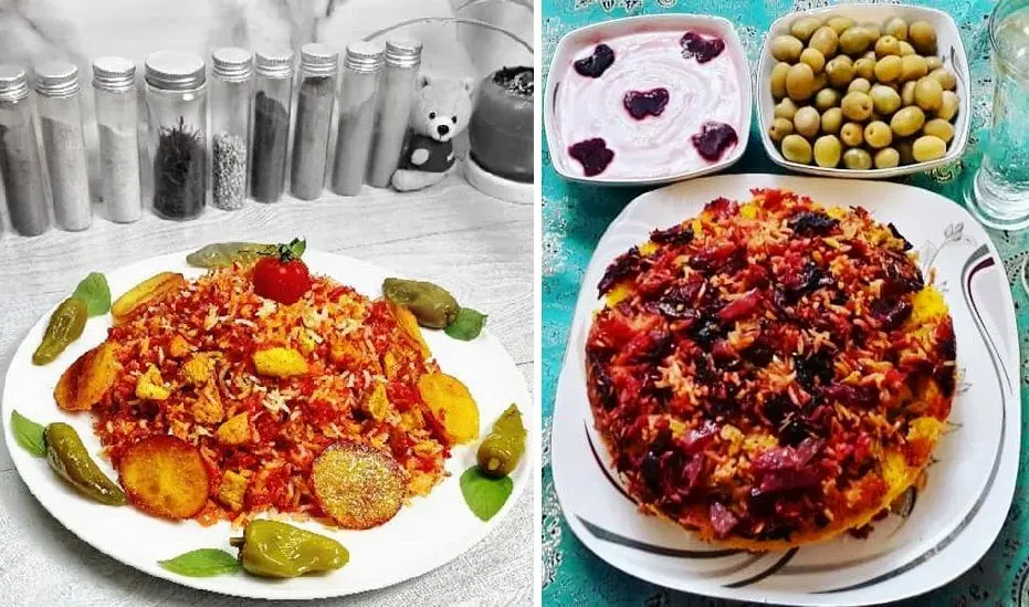 طرز تهیه لبو پلو مخلوط/ پاییزی لبو فاقد رنگ و طعم نیست