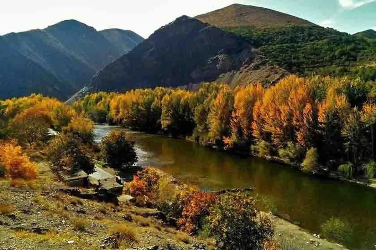 زیباترین روستاهای جاده چالوس.