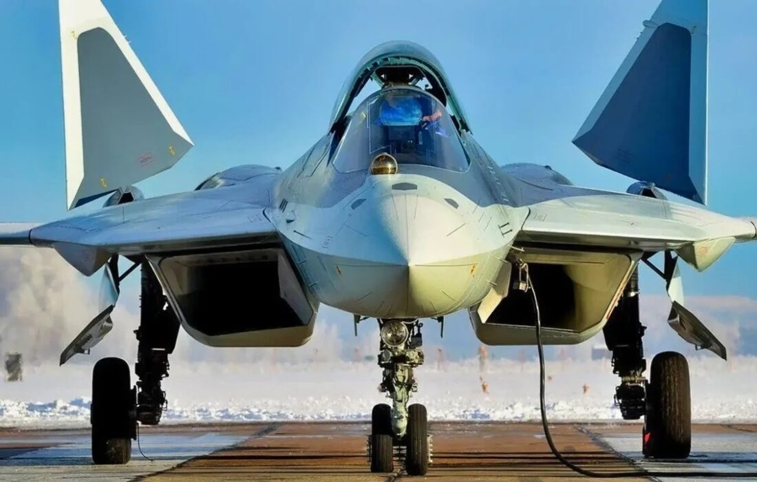 (تصاویر) جنگنده نسل پنجم روسیه، رقیب F-35 آمریکا و J-20 چین